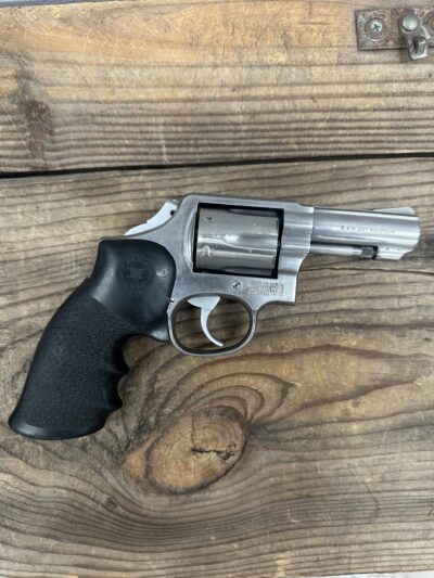 Smith And Wesson 65-3, .357, da Only, 3″ Barrel, Stainless, Black Hogue Grip, No Box