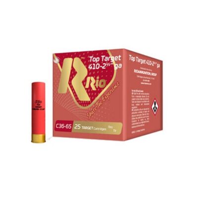 Rio TT410 .410 Gauge 2.5 Inch Shotgun Shells – #9 | 1/2 Oz. | 1200 Fps | 250-Round Case